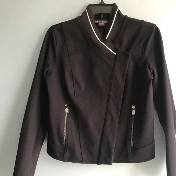 Armani Exchange Moto Jacket S - Picture 2 of 7